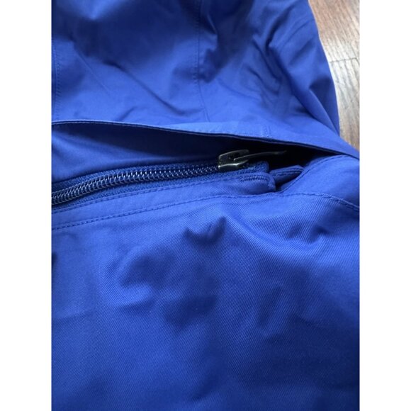 North Face Water Wind Proof Parka Light Jacket  Womens Size S Blue Hood - Picture 6 of 12